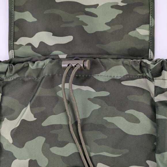 Victoria’s Secret PINK Collection Mini Camo Green Backpack Tote Bag Travel Purse - Picture 6 of 16